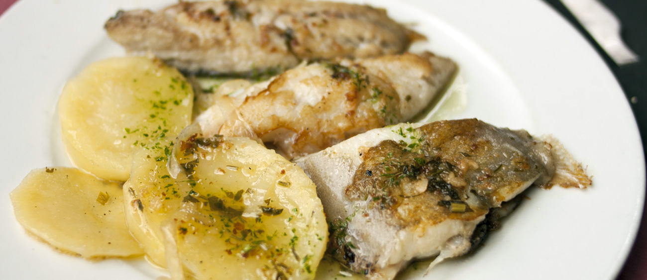 menú del día en trintxerpe - bidebieta