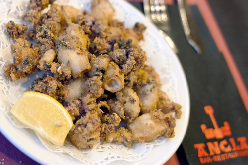 platos del restaurante en pasajes