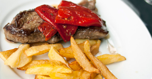 carta de restaurante en trintxerpe - bidebieta